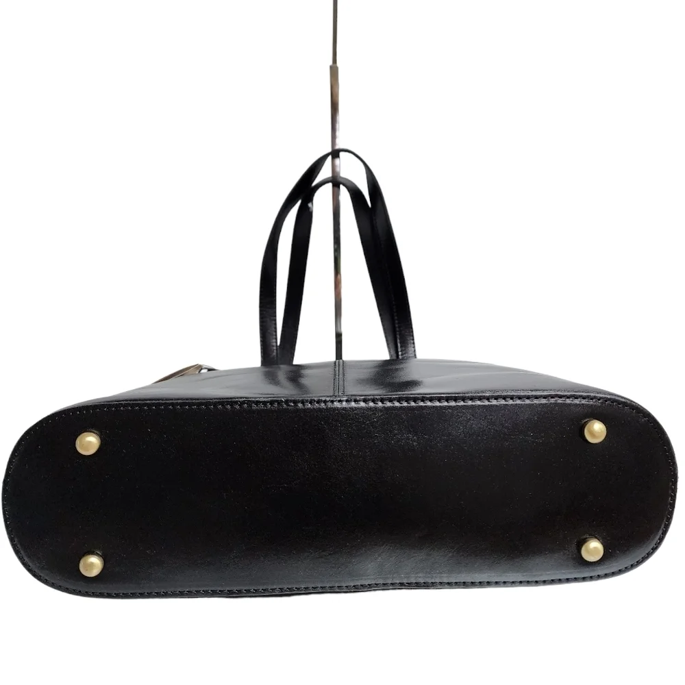PATRICIA NASH LEATHER COLORBLOCK DANVILLE TOTE